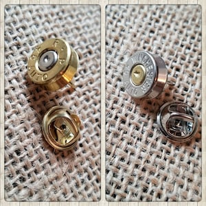 Silver 20 Gauge Shotgun Casing Tie Tack / Lapel Pin / Purse or Hat