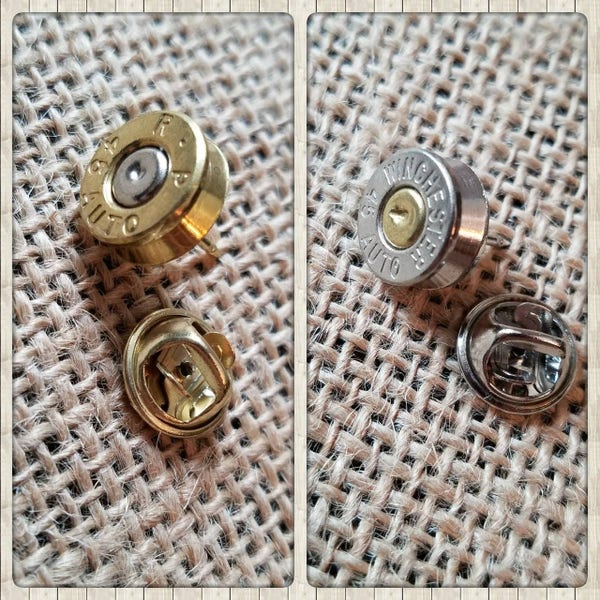 Handmade Spent Bullet Tie Tack Bullet Hat Pin Bullet Lapel Pin  Men's Accessories, Gifts for Him, Gifts for Her