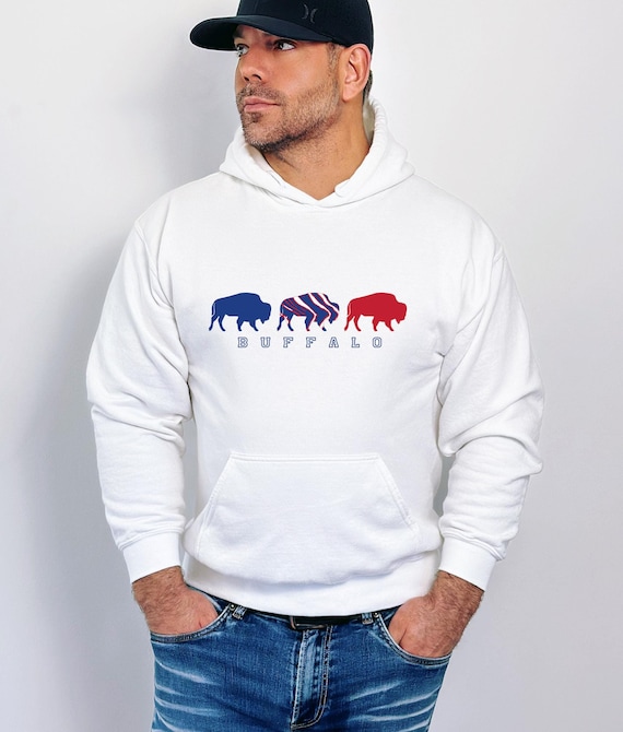 Buffalo Hooded Sweatshirt Buffalo Hoodie Hoody Gifts For Etsy Ireland