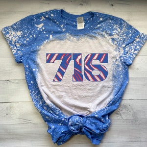 Buffalo 716 Shirt, Buffalo 716 Bleached Shirt Gifts for Her