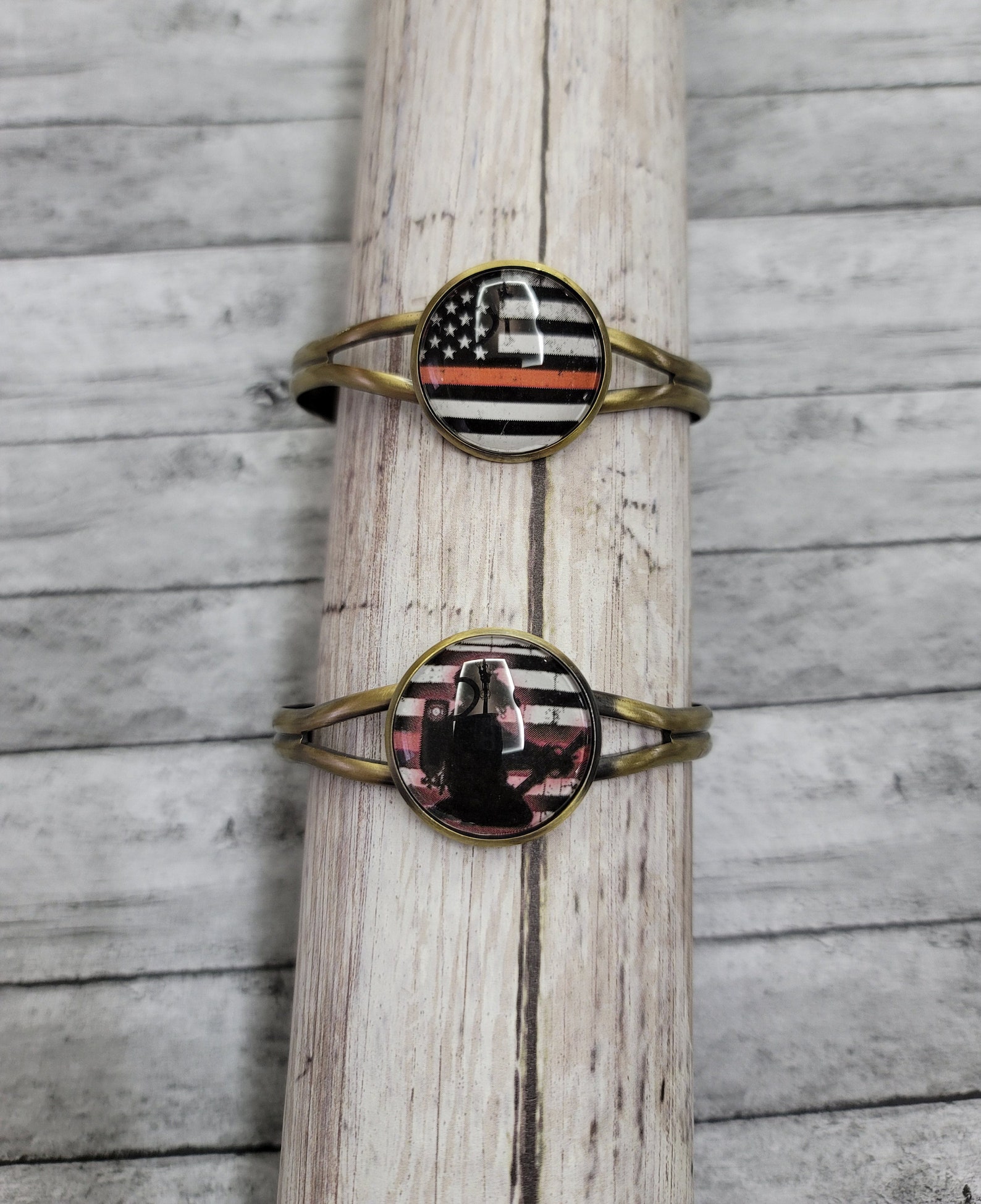Thin Red Line Flag Bracelet Thin Red Line Bracelet Thin Red Etsy