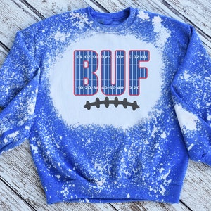 Buffalo Sweatshirt, Buffalo Bleached Sweatshirt, Buffalo Crewneck Gifts for Her