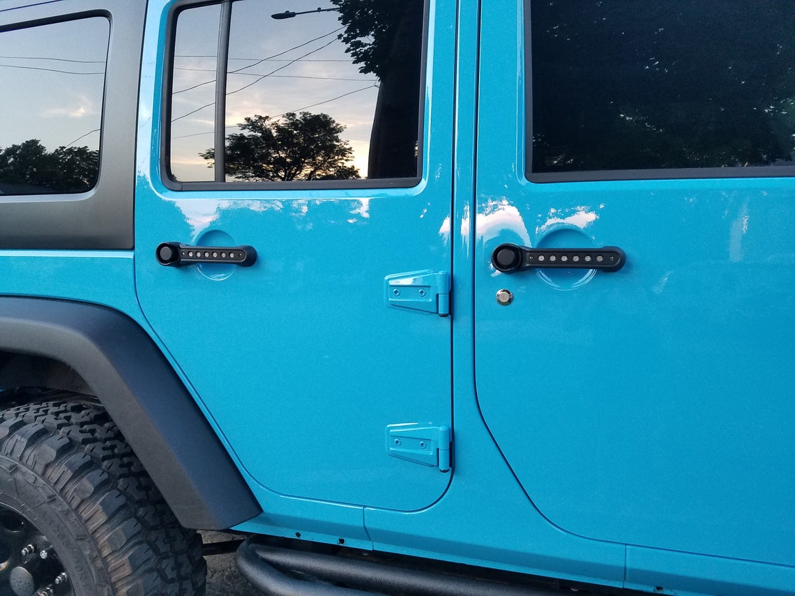 Jeep Wrangler JK JKU Bullet Door Handle Inserts Jeep Wrangler Etsy