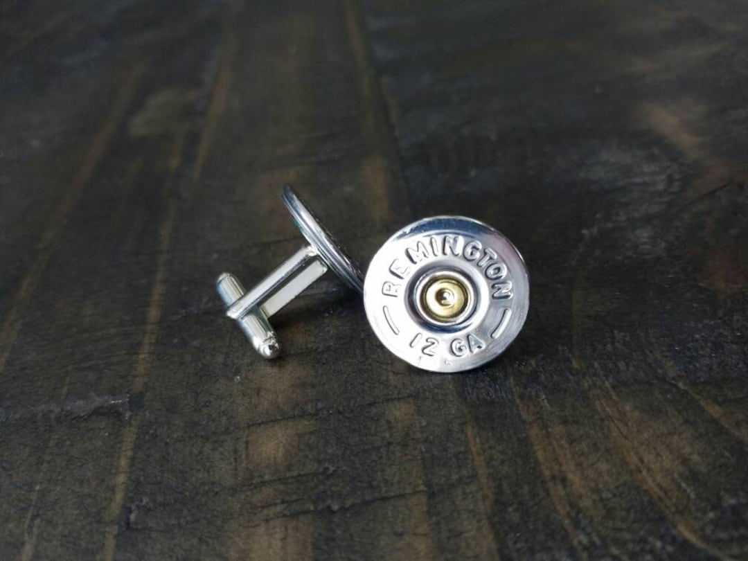 Handmade Spent Shotgun Cuff Links Bullet Cuff Links Bullet Cufflinks ...