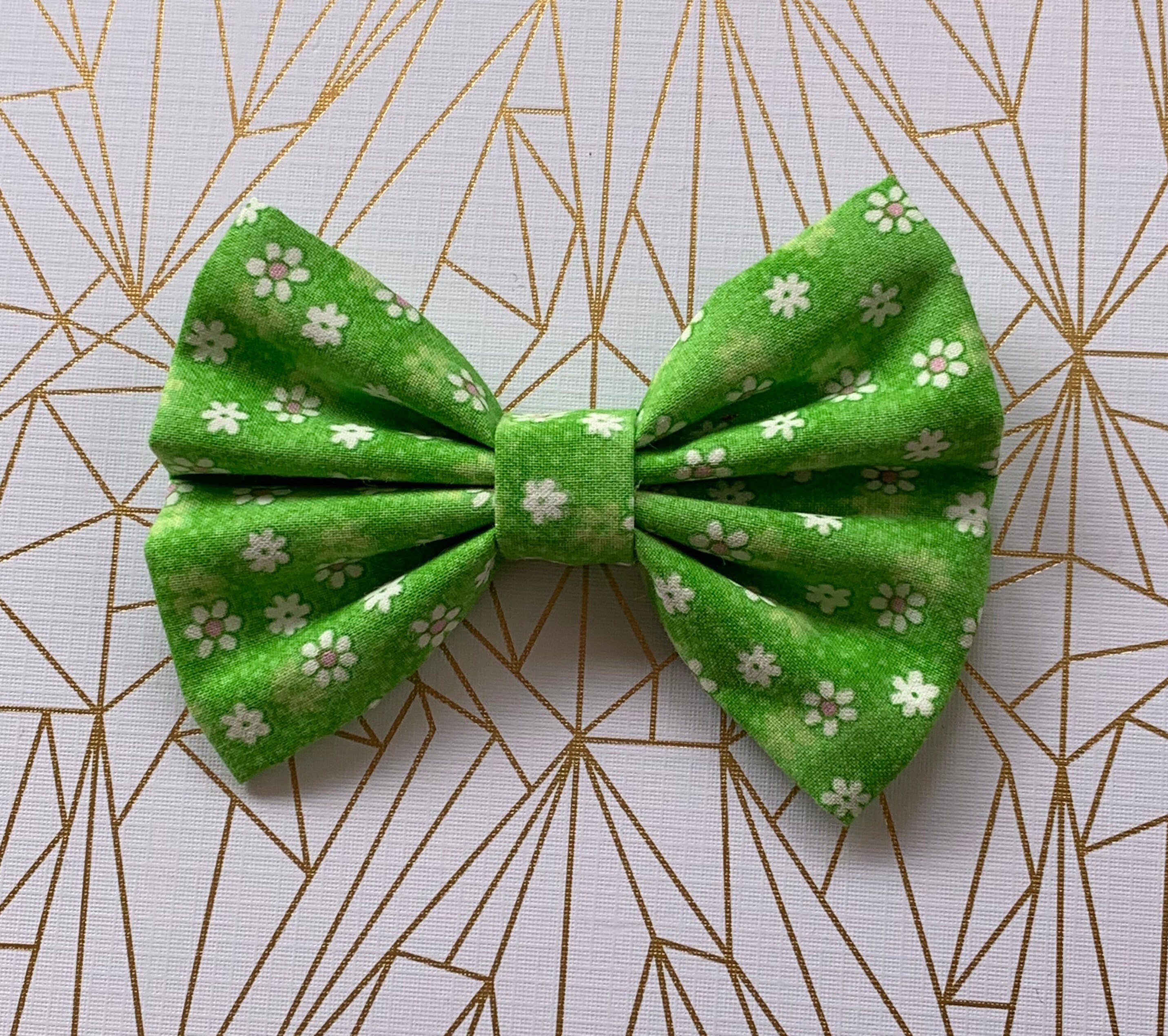 Daisy Hair Bow Etsy