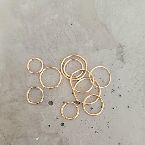 Infinity Hoop - Endlosohrreif - Muschelpiercing - Ear Hoop - Geschenk - Geschenke unter 20 - Geschenke unter 30
