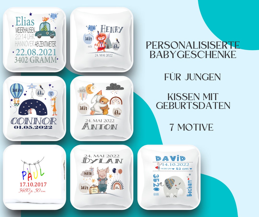 Pull Personnalisé Bébé Avec Prénom Brodé – Cardigan Fleuri Doux Et Unique Pour Nouveau-né Fille Ou Garçon, Cadeau Idéal Baby Shower, Anniversaire Ou Fête Des Mères