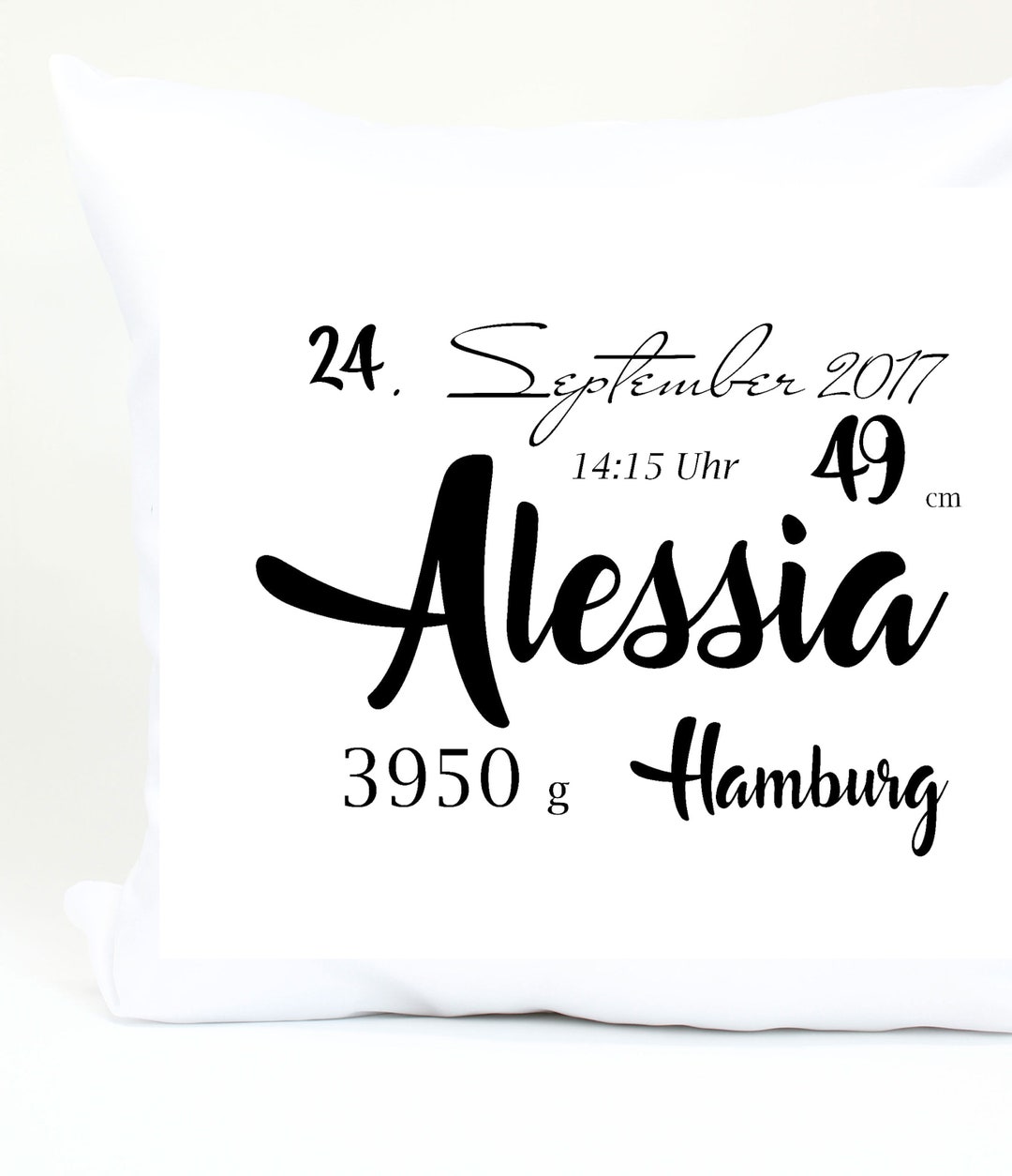 Pillow With Name Young Girls / Name Pillow Baby Gift Birth Etsy