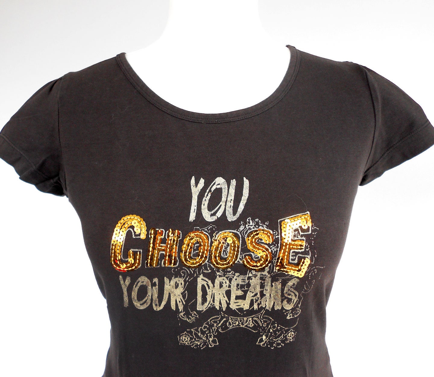 T-shirts Vintage Womens Tshirt Dark 