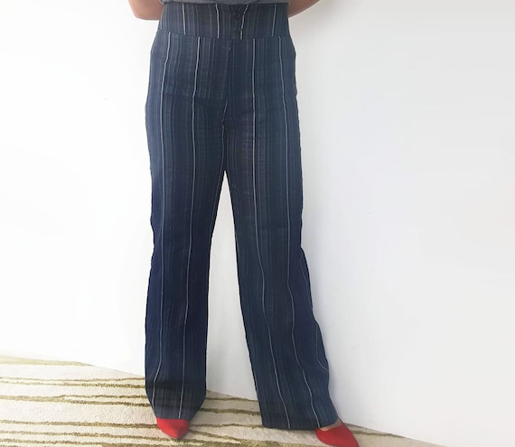 vintage striped pants womens