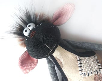 Handmade Baby Geschenk: Große Schaf Puppe, Kinderzimmer Dekor, Geschenk für Kinder