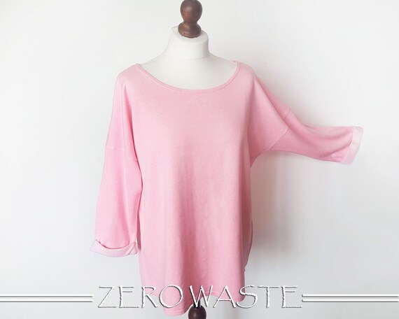 blush pink sweatshirt