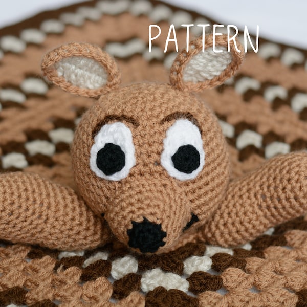 Patron de crochet PDF - Kangourou Lovey