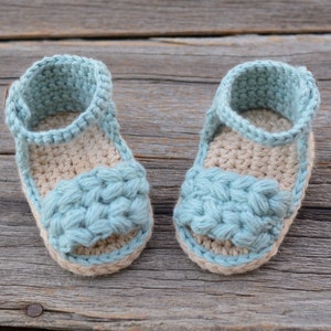 Crochet Baby Girl Sandals - Etsy