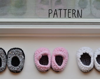 PDF Crochet Pattern - Shoes for 18" Dolls