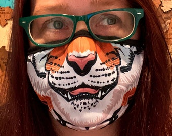 Tiger Face Mask