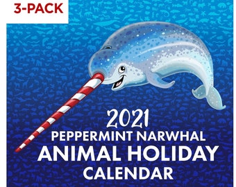 narwhal 2021 calendar Narwhal Calendar Etsy narwhal 2021 calendar