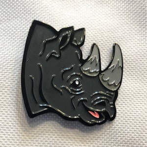 Black Rhino Pin (Endangered Series 1)