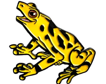 Golden Frog pin (Amphibians Series)