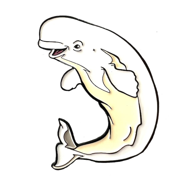 Beluga Whale Pin (Marine Mammal Series)