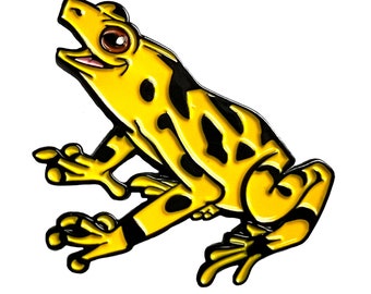 Golden Frog pin (Amphibians Series)