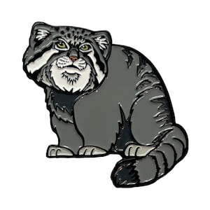 Pallas&#39;s Cat Pin (Wild Cat Series)