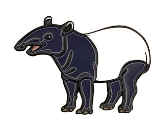 Malayan Tapir Pin (Endangered Series 5)