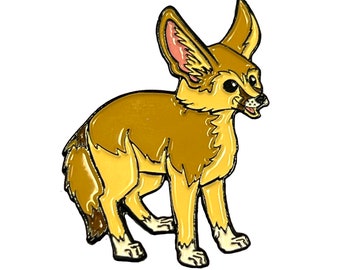 Fennec Fox Pin (Canines Series)