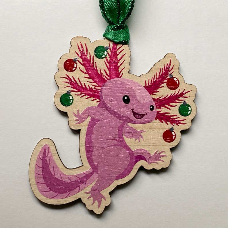 Axolotl Ornament 2020 Limited Edition Etsy
