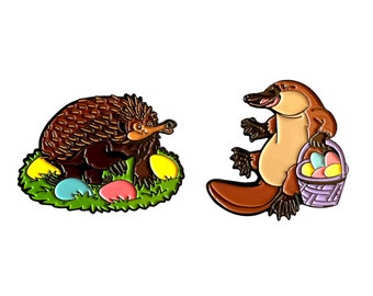 Easter Monotremes pin set