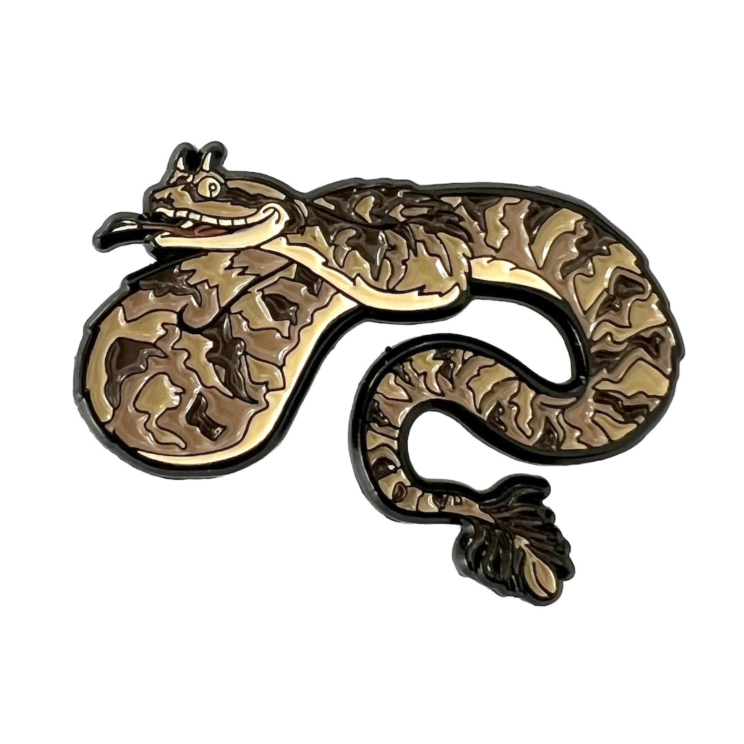 Spider-tailed Horned Viper (snakes Series) - Etsy