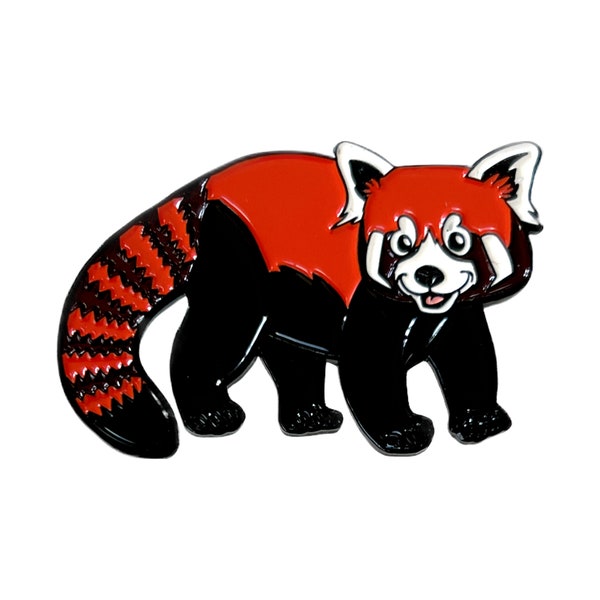 Roter Panda Pin