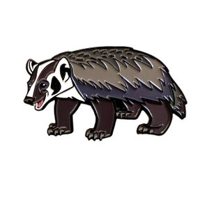American Badger pin (North America series)