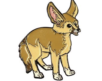 Fennec Fox Pin (Canines Series)