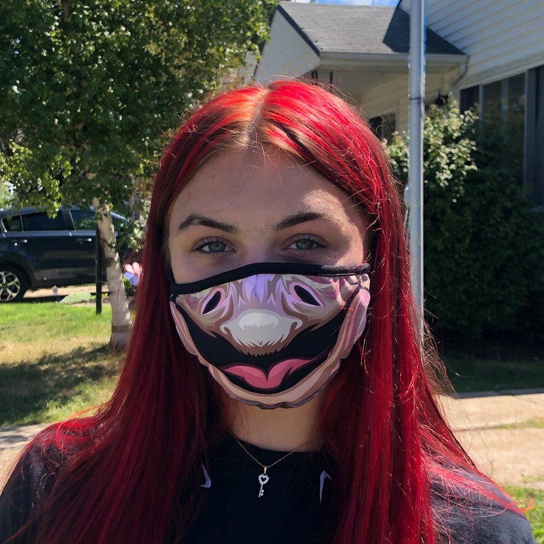 Ostrich Face Mask Etsy