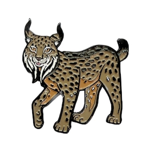 Iberian Lynx Pin (Wild Cat Series)