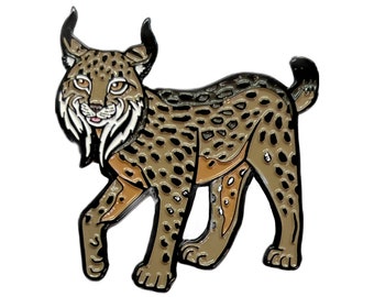 Iberian Lynx Pin (Wild Cat Series)