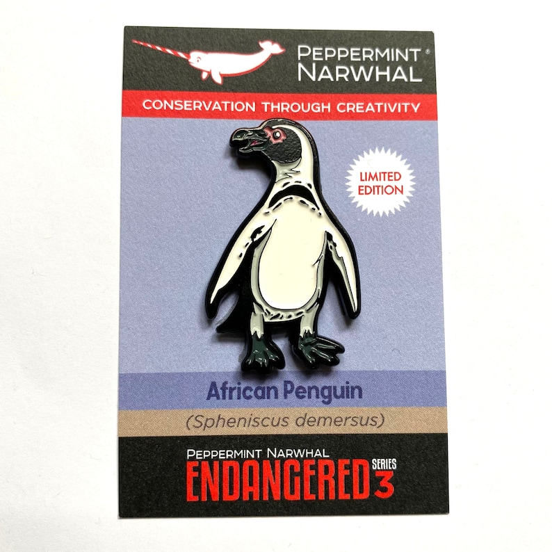 African Penguin Pin Endangered Series 3 image 2