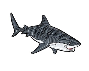 Tiger Shark pin (Chondrichthyes Series)