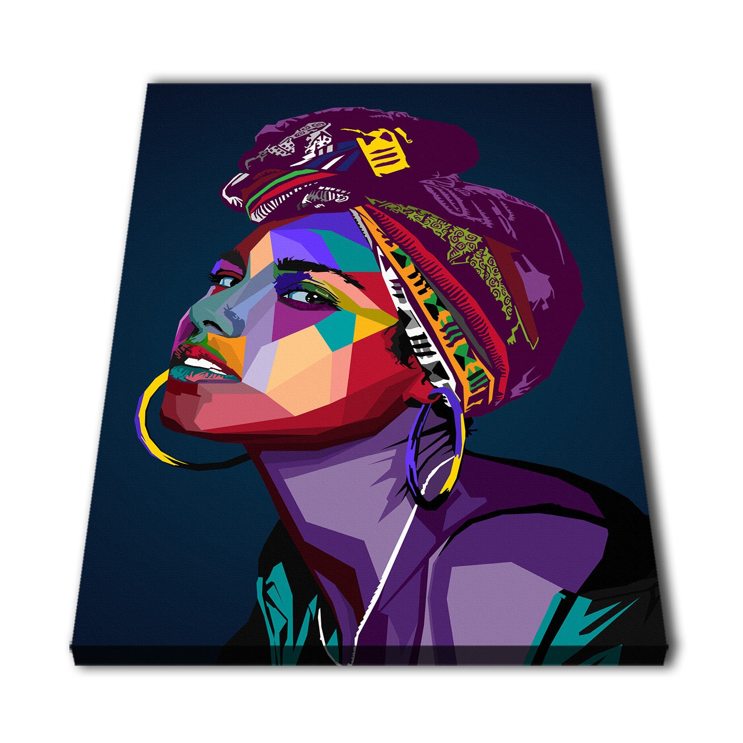 Art print POSTER CANVAS Alicia Keys