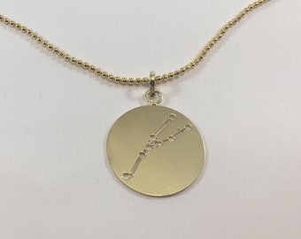 Star Constellation pendant Taurus