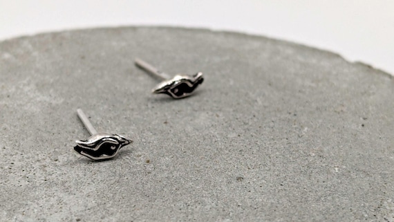 Tiny Vulva Stud Earrings 925 Silver, Yoni earrings