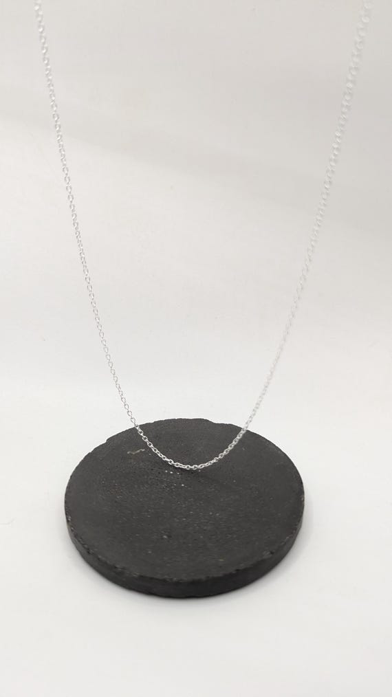 925 Silver Cable Chain in 1.5 mm and 2 mm Thickness, available in 16",18",20",25" Inches