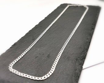Thick/Heavy Men's Italian Silver Mariner Chain - 22-24