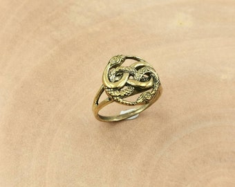 Auryn Ring Brass Unisex