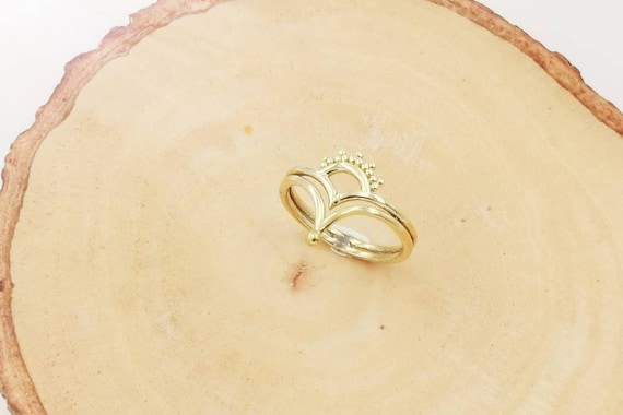 Golden Boho Princess Ring