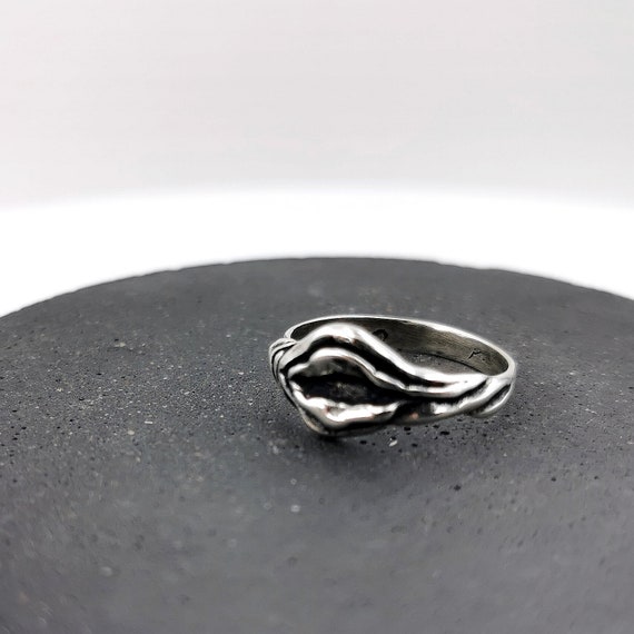 Vulva Ring 925 Silver, Yoni Ring