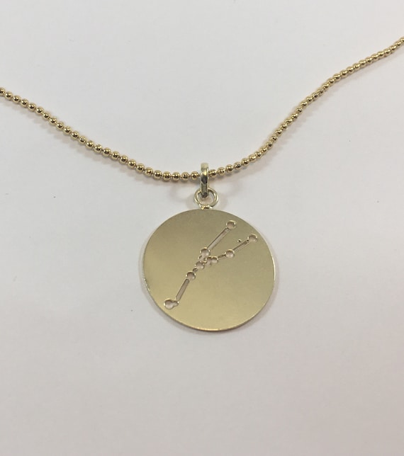 Star Constellation pendant Taurus