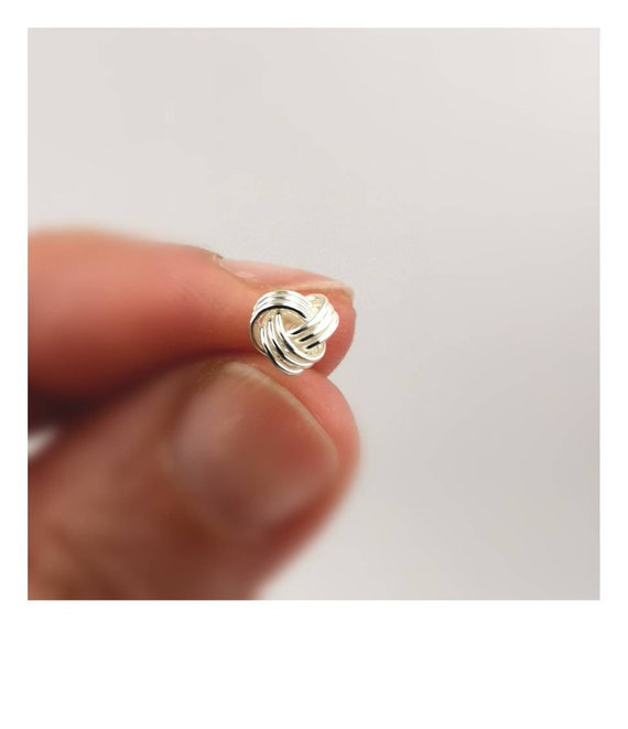 Classic 925 Silver Knot Studs
