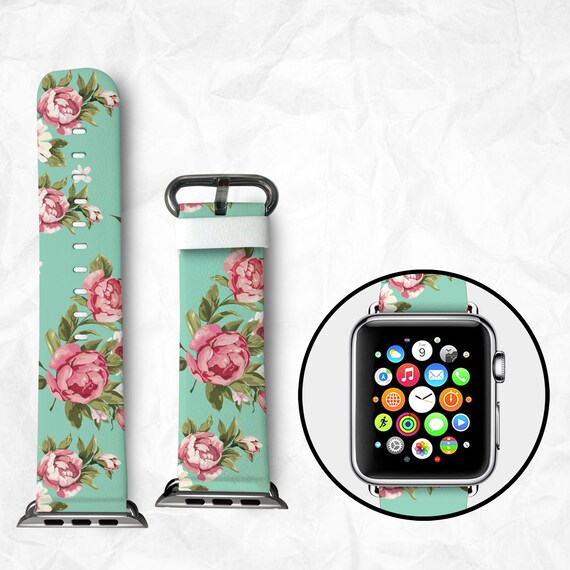 apple watch floral band